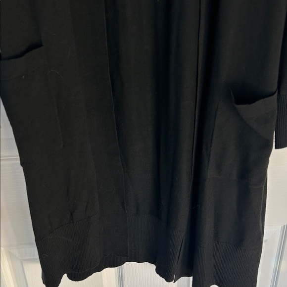 Black Long Cardigan - Picture 3 of 5